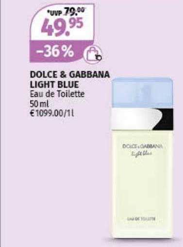 dolce gabbana light blue müller